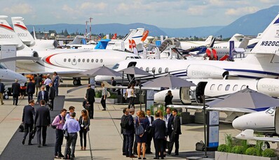 EBACE 2023: Euroopan liikelentokonferenssi ja -näyttely Genevessä