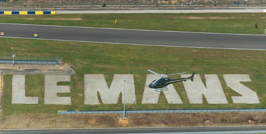 Le Mansin 24 tunnin kilpailu: helikopterikokemus
