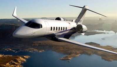 Learjet 85, liikesuihkukone, joka on syntynyt johtajaksi