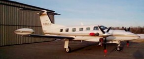 PIPER CHEYENNE IIyksityisen suihkukoneen vuokraus