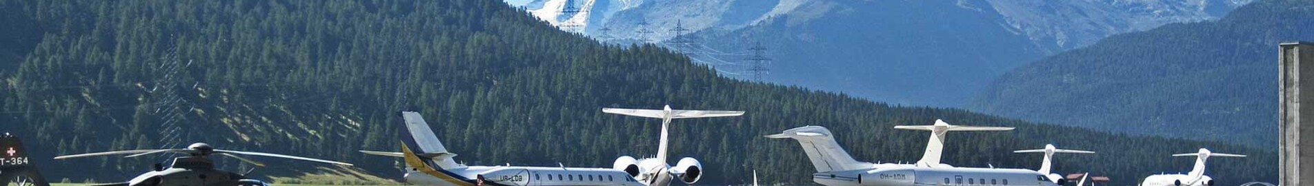 Pariisi - St. Moritz Samedan : yksityisen suihkukoneen vuokraus 