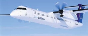DASH 8-Q400 yksityisen suihkukoneen vuokraus 