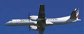 SAAB 2000 yksityisen suihkukoneen vuokraus