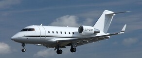 CHALLENGER 600 yksityisen suihkukoneen vuokraus