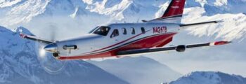 location jet privé - vue cockpit MITSUBISHI MU-2