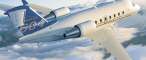 CHALLENGER 604 yksityisen suihkukoneen vuokraus 