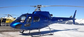 Hélicoptère Bell 206 intérieur en cuir