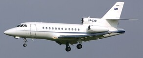 FALCON 900: Yksityisen suihkukoneen vuokraus