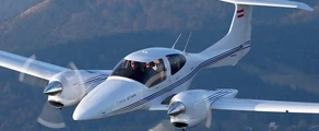 DIAMOND DA 42 TWIN STAR: yksityisen suihkukoneen vuokraus