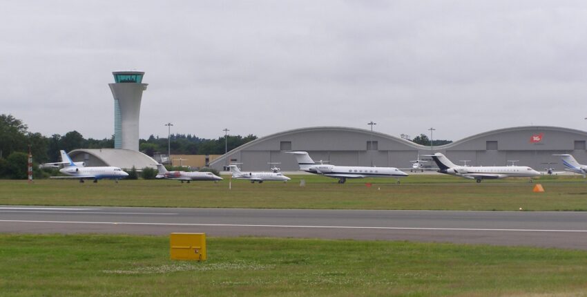 Farnborough : yksityisen suihkukoneen vuokraus 