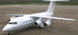 Jet privé - Sièges vides dans la cabine Metro III.