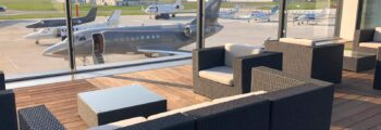 Terminal de jets privés FBO à l'aéroport de Paris Le - Bourget