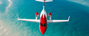 HONDAJET HA 420 yksityisen suihkukoneen vuokraus 
