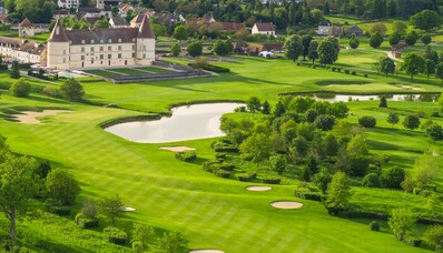 Vuokraa helikopteri : Château Hôtel golf de Chailly Burgundissa