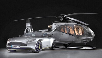 Aston Martin saa helikopterin, jossa on Airbus!
