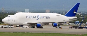 BOEING 747-400 DREAMLIFTER: Rahtikoneen vuokraus 