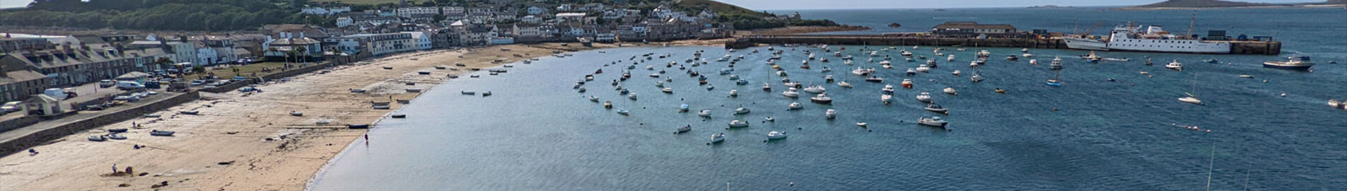 Hugh Town St Marys Scilly : yksityislentopaikka 