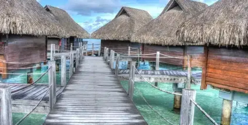 Bora-Bora : yksityisen suihkukoneen vuokraus 