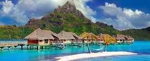 Bora-Bora : yksityisen suihkukoneen vuokraus 