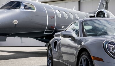 Porsche ja Embraer, ennennäkemätön yhteistyö!