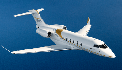 Uusi liikesuihkukone osoitteesta Bombardier: Challenger 3500
