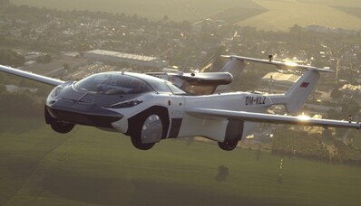 AirCar: Slovakian lentävä auto sertifioitu vallankumoukselliseksi