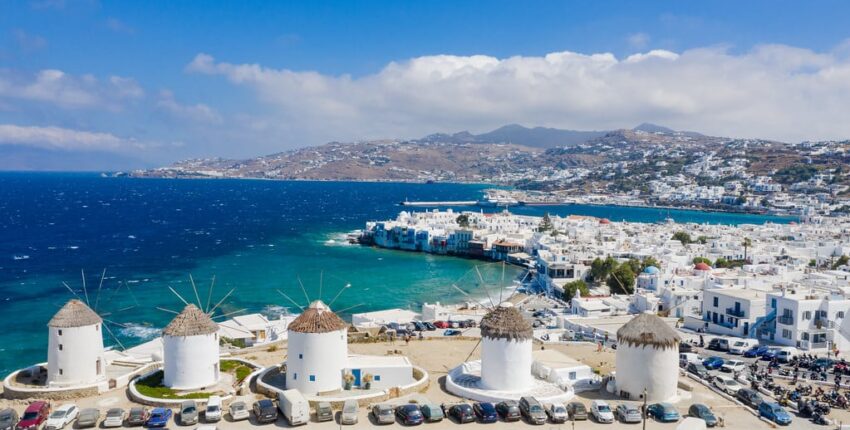 Salzburg - Mykonos : yksityisen suihkukoneen vuokraus 