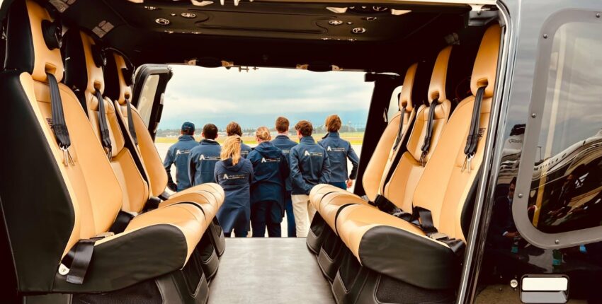 Milano - Portofino: Helikopterikuljetus