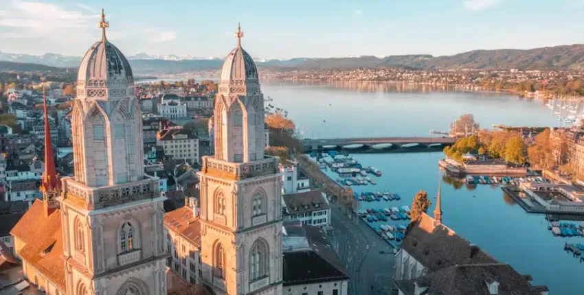 Amsterdam - Zürich : yksityisen suihkukoneen vuokraus