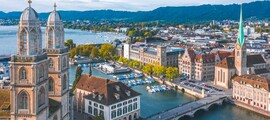 München - Zürich : yksityisen suihkukoneen vuokraus 