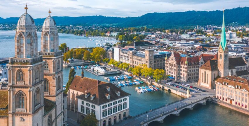 Madrid - Zürich : yksityisen suihkukoneen vuokraus