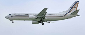 Boeing B737-400 yksityisen suihkukoneen vuokraus