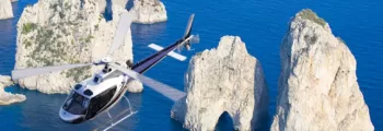 Capri trajet helicopter