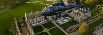 helicopter abbaye des vaux de cernay