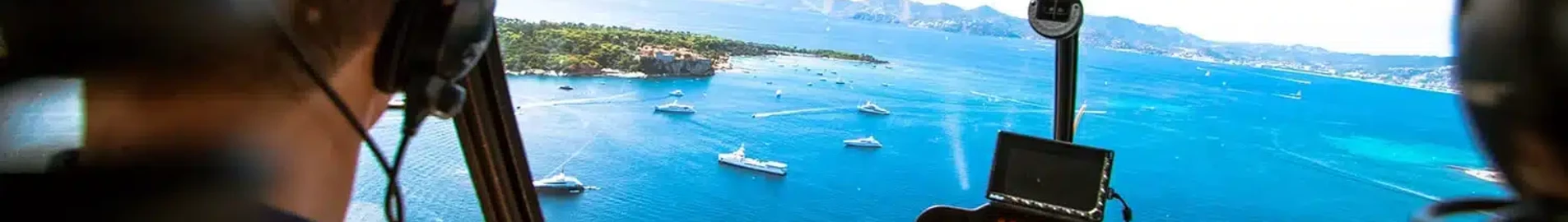 Saint-Tropez – Cannes: Helikopterikuljetus
