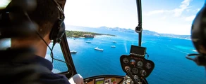 Saint-Tropez – Cannes: Helikopterikuljetus