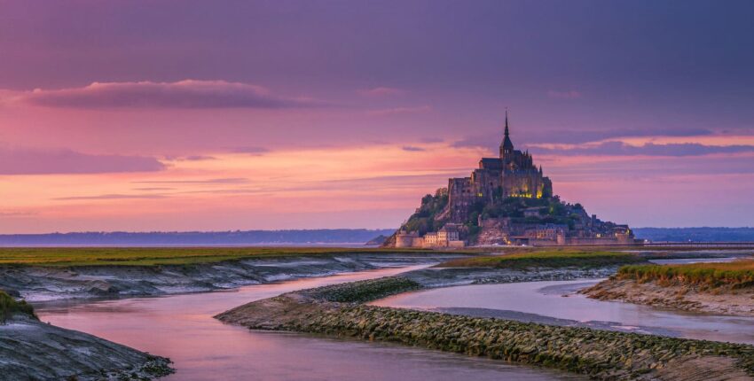 Mont-Saint-Michel: helikopterikokemus Pariisista käsin