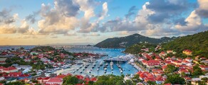 Barbuda - St Barthes: helikopterikuljetus