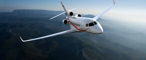 Falcon 7X yksityisen suihkukoneen vuokraus 