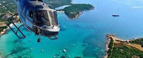 Korsika: helikopterikuljetus