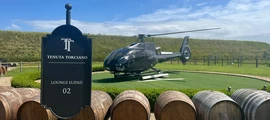 Château de Ferrières: helikopterikokemus