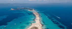 Ibiza - Formentera: helikopterikuljetus