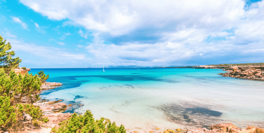 Ibiza - Formentera: helikopterikuljetus