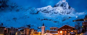 Milano - Cervinia: helikopterikuljetus