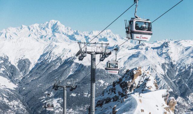 Milano - Courchevel: helikopterikuljetus