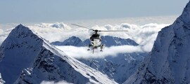 Salzburg - Kitzbühel: helikopterikuljetus