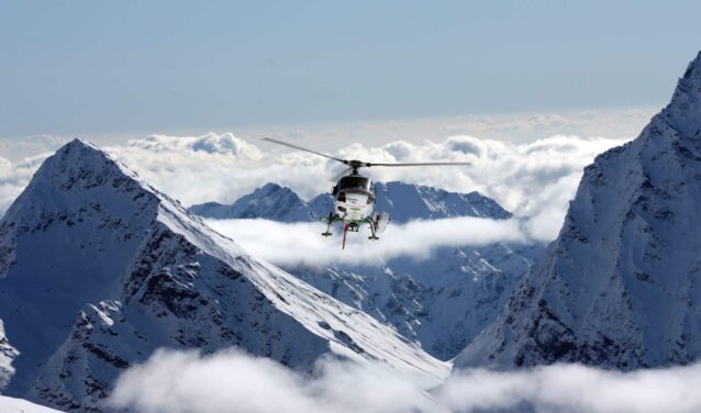 Milano - Courmayeur: helikopterikuljetus