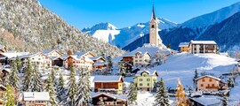 Zürich - St. Moritz: helikopterikuljetus