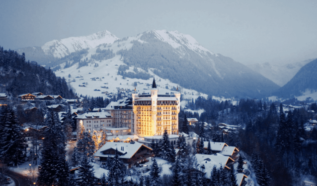 Geneve - Gstaad: helikopterikuljetus