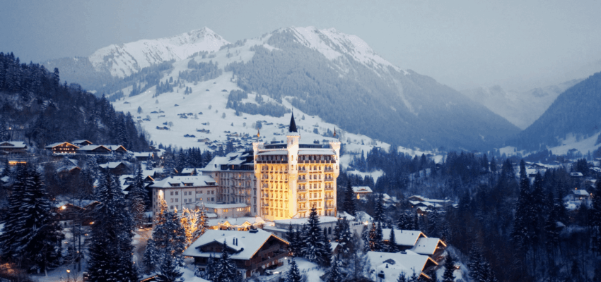 Geneve - Gstaad: helikopterikuljetus